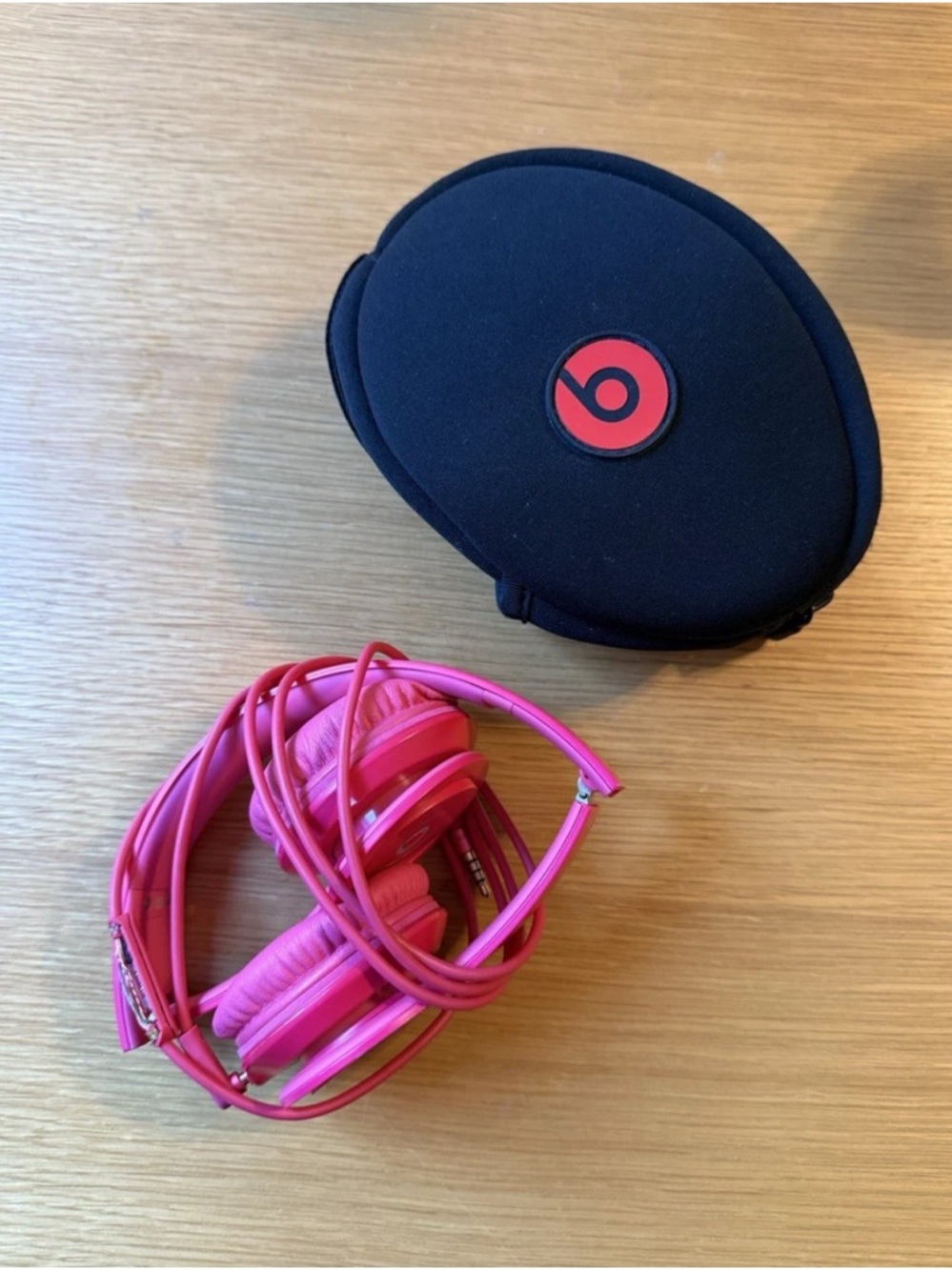 HOT PINK Beats by Dr. Dre Solo HD wired on-ear headphones